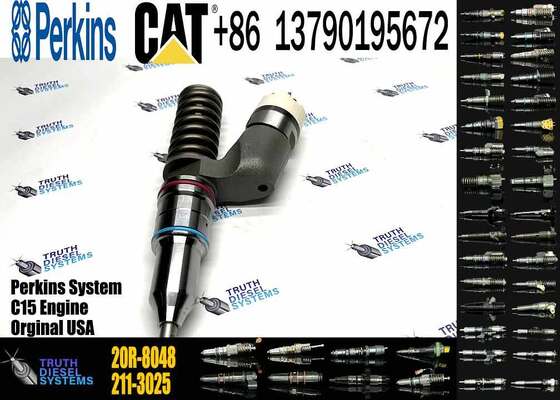 Excavator Injector 20R8048 20R-8048 3658156 365-8156 for C18 Engine Parts Diesel Nozzle Assembly