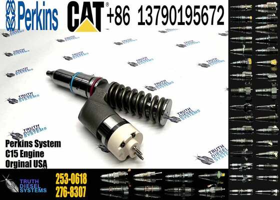High-quality Manufacturer Inventory Injector Assembly 244-7718 10R-2772 253-0616 253-0618 Fuel Injector for Caterpillar C15 385C