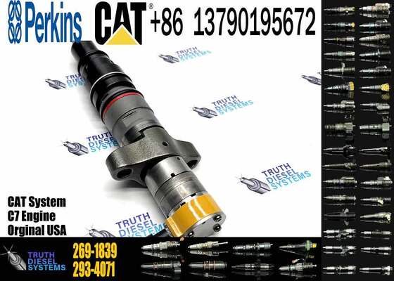 C7 Diesel Engine Parts Fuel Injector 269-1839 293-4071 293-4072 295-1411 for CAT Caterpillar Construction Machinery