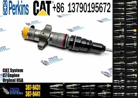 Excavator Fuel Injector 387-9433 for 330D 336D 340D C9 Diesel-Replaces 10R-7222 387-9431 459-8473 6 Month Warranty