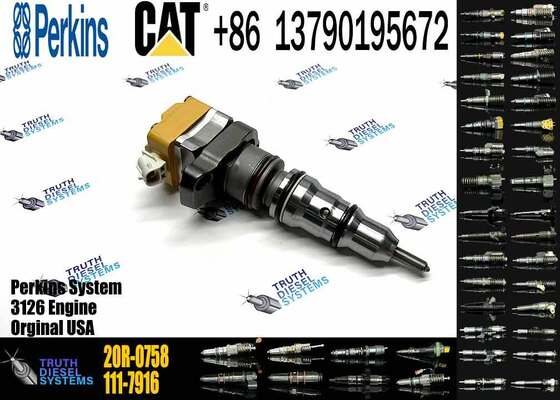 Cat Engine Parts 3126 Cat Injectors 20R-4148 20R-0758 232-1171 10R-1267 232-1183 10R-1266 for C-aterpillar Cat 3126 Injector