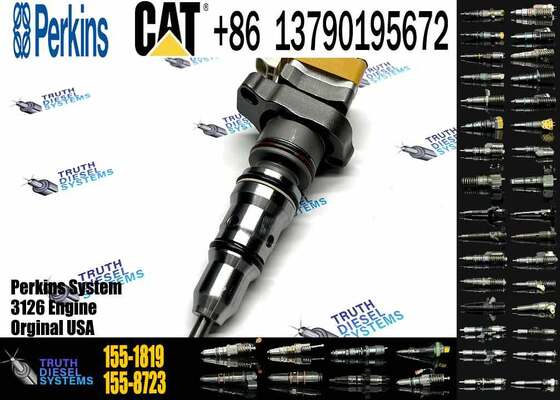 New 3126 Diesel Engine Fuel Injector 222-5972 173-4059 155-1819 155-8723 2C0273 for Excavator Parts Condition New