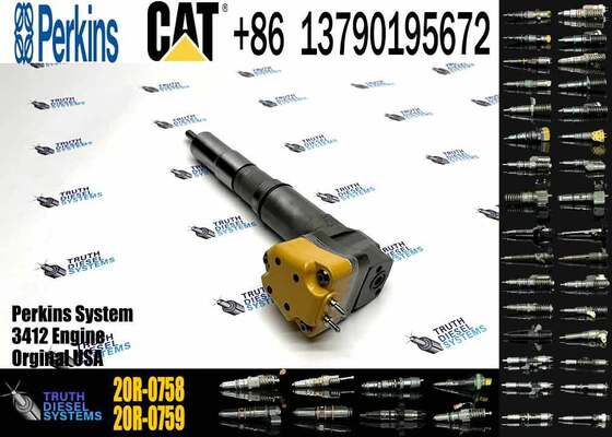Excavator Injector 20R-0758 20R0758 232-1175 2321175 174-7526 1747526 159-0835 for 3126 Engine Parts Diesel Nozzle Assembly