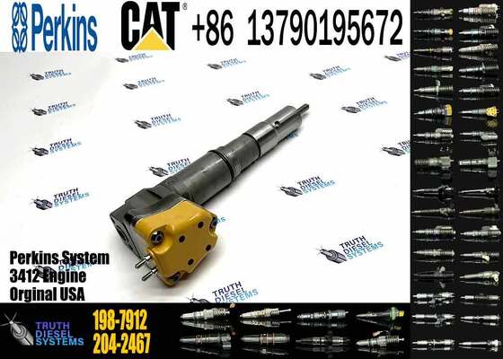 Common Rail Diesel Injector 198-7912 Excavator Parts Fuel Injectors 1987912 for CAT