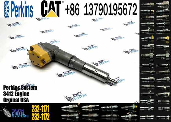 Cat Engine Parts 3126 Cat Injectors 232-1171 162-9610 174-7527 232-1183 OR-9350 111-7916 for C-aterpillar Cat 3126 Injector