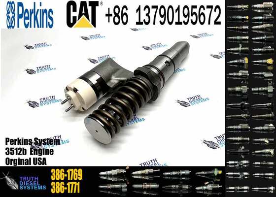Factory Price Fuel Injector Diesel Common Rail Injector 386-1769 for Heavy-duty Truck Engines