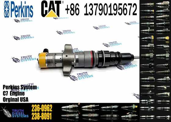 Excavator Part C7 C9 Diesel Fuel Injector 236-0962 387-9433 for 330C E330C FM 330C L Common Rail Injector