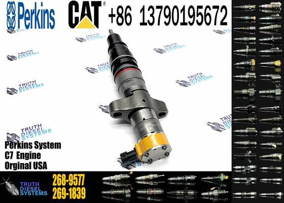 268-9577 Diesel Engine Fuel Injector Construction Machinery Engine Parts for C7 Engine 324d 325d 326d 329d Excavators