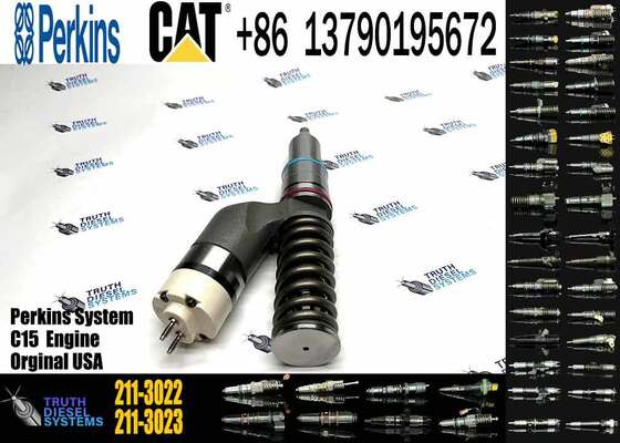 New Diesel Engine Injector 211-3022 249-0709 211-3023 235-1401 235-1403 235-1400 for C-aterpillar C18/C15 Common Rail (Steel)