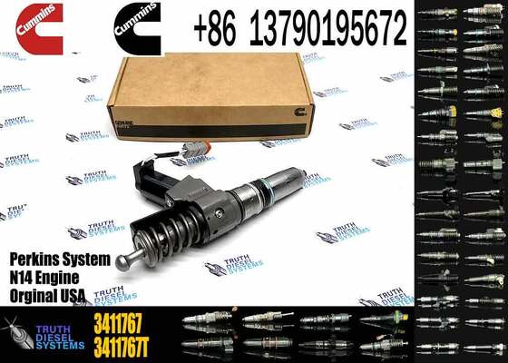 New Construction Machinery Fuel Injector Parts for C-UMMINS Diesel Engine Compatible Models N14 4307516N 3411767T 3407776 3087807