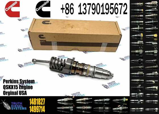 New Construction Machinery Fuel Injector for QSKX15 Diesel Compatible for CU-MMINS Diesel Engine Part Numbers 1481827 1529790