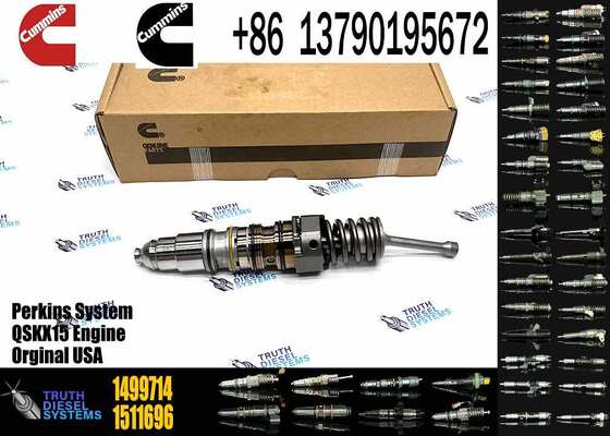 New Construction Machinery Fuel Injector for QSKX15 Diesel Compatible for CU-MMINS Diesel Engine Part Numbers 1481827 1529790