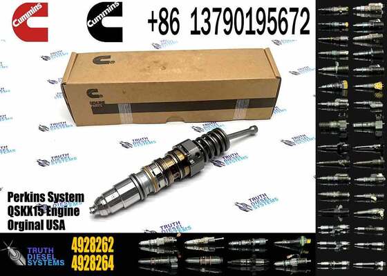 Factory Price Engine Parts ISX15 New Construction Machinery Parts Fuel Injector for QSKX15 Diesel Engine OEM 4928262 4384260 Stainless Steel 1 Year WarrantyCommon Rail Injector 4928260 2874505 4903472