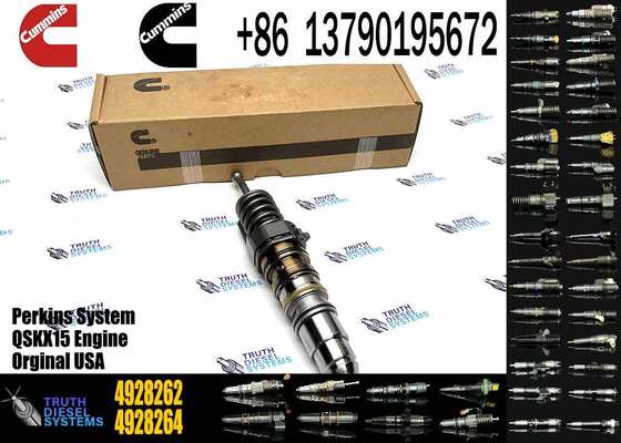 Factory Price Engine Parts ISX15 New Construction Machinery Parts Fuel Injector for QSKX15 Diesel Engine OEM 4928262 4384260 Stainless Steel 1 Year WarrantyCommon Rail Injector 4928260 2874505 4903472