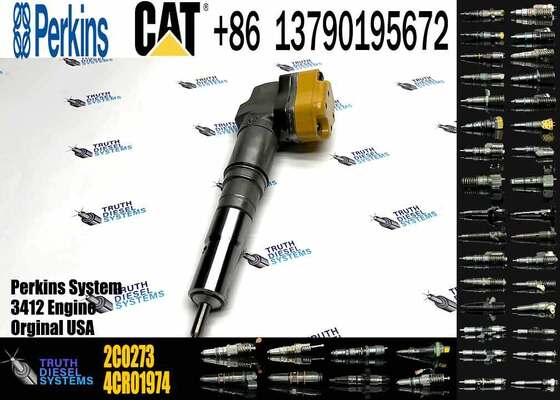 Engine Parts 20R0758 Common Rail 2C-0273 diesel Fuel Injector 2C0273 20R-0758 232-1170 for C-aterpillar 3412E Engine Part