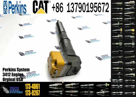 Excavator Parts Fuel Injector Excavator Accessories Diesel Motor Parts 1747526 174-7526 for Cater-pillar CAT 3412E 651E 657E 69D