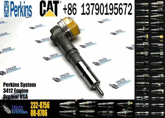 Excavator Engine Parts Fuel Injector 173-9268 138-8756 198-7912 155-1819 232-1168 232-8756 for 3412E 3408 Diesel Fuel