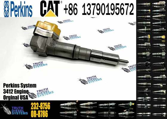 Excavator Engine Parts Fuel Injector 173-9268 138-8756 198-7912 155-1819 232-1168 232-8756 for 3412E 3408 Diesel Fuel