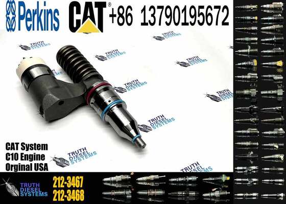 Excavator Injector 212 3467 2123467 212-3467 for C10 Engine Parts Diesel Nozzle Assembly