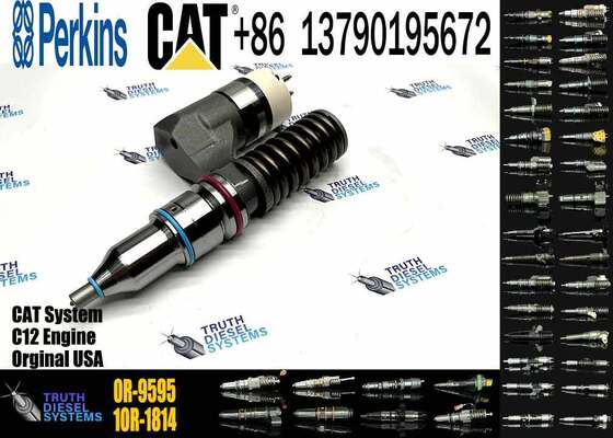 Fuel Injector Assembly 153-7923 0r-9595 Suitable for Carter C12 3176b Engineering Machinery Engine