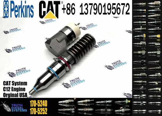 Excavator Injector 1705240 170-5240 20R0055 20R-0055 3175278 317-5278 for C12 Engine Parts Diesel Nozzle Assembly Auto Parts