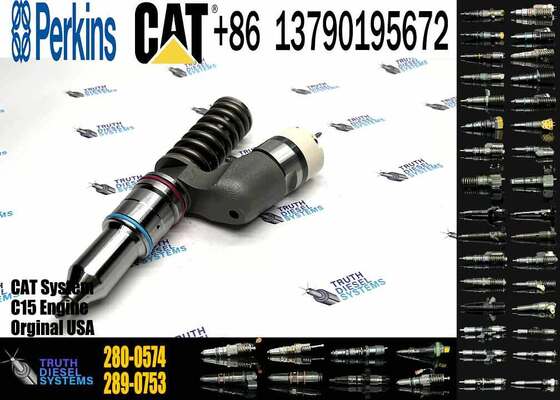 Excavator Injector 2800574 280-0574 10R8989 10R-8989 for C15 Engine Parts Diesel Nozzle Assembly