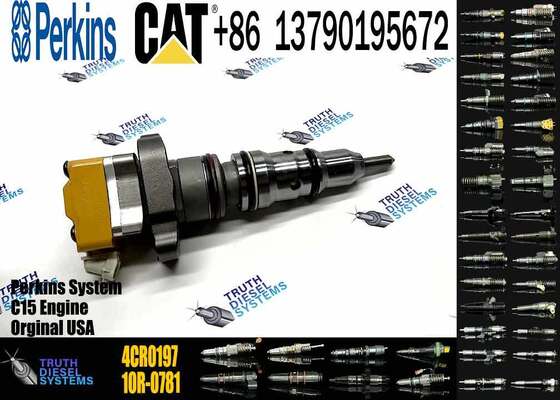 New Diesel Engine Injector 1OR-1267 188-1320 10R-9237 173-9379 10R-0781 4CR0197 156-8895 for Cater-pillar C3126 Common Rail Steel