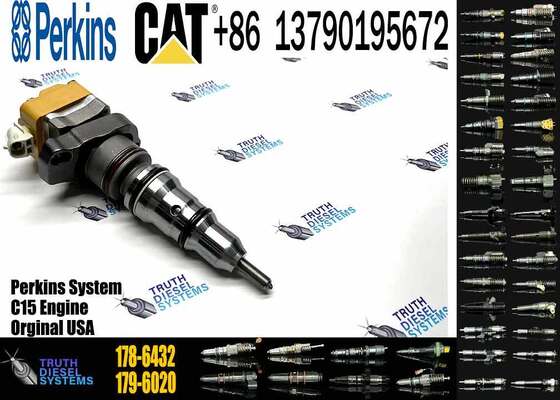 Diesel Fuel Injector for 3216 Excavator 3126E 3126B Common Rail Injector 178-6432 10R-9348 188-1320 10R-9237