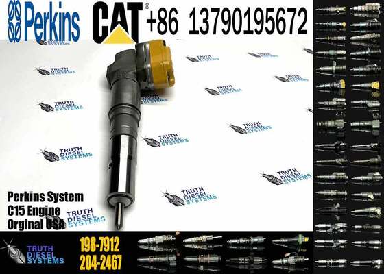 198-7912 198-4752 10R-0964 1984752 10R0964 Common Rail Fuel Injector for Machinery 637E 651E 657E 769C 1987912 Injector
