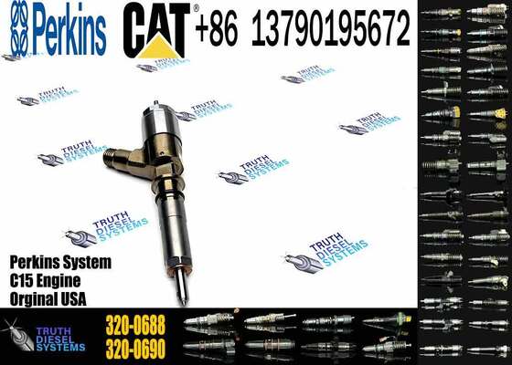 High Pressure Diesel Fuel Common Rial Injector 320-0688 10r-7939 2645A748 for C6.6 Engine Auto Parts Common Rail Injector