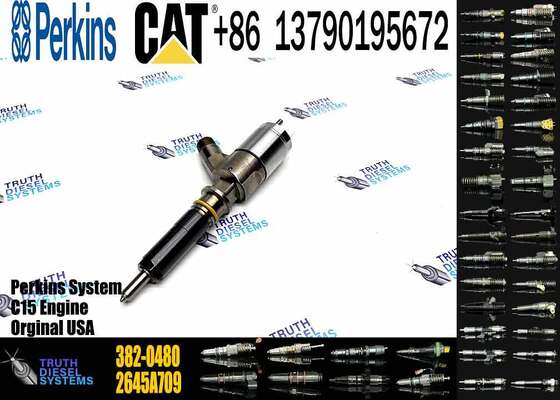New Condition C6 Engine Diesel Fuel Injector 320-0690 320-0680 2645A709 295-9130 382-0480 Injector Parts for Excavator