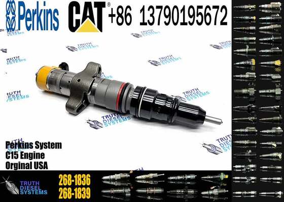 High Quality Common Rail Injector 268-1835 268-1836 259-1411 295-9166 276-8307 for CAT C7 C9 Engine