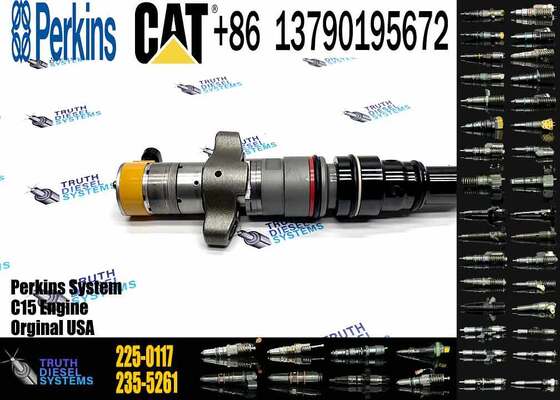 266-4446 387-9432 387-9436 225-0117 Excavator Diesel Injector Stable Atomization Bulk Available CAT C9 Replace 225-0117