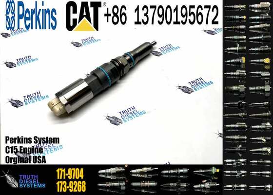 New Fuel Injector 171-9704 1719704 20R-5075 3861809 386-1809 382-0709 4563493 456-3493