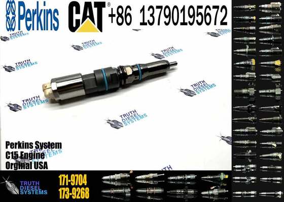 New Fuel Injector 171-9704 1719704 20R-5075 3861809 386-1809 382-0709 4563493 456-3493