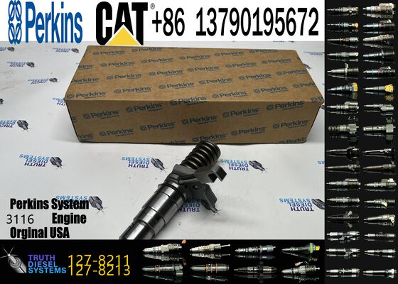 Diesel Engine Auto Parts Common Rail Fuel Injector 127-8211 1278211 127 8211 for Engine 3114 3116 3126