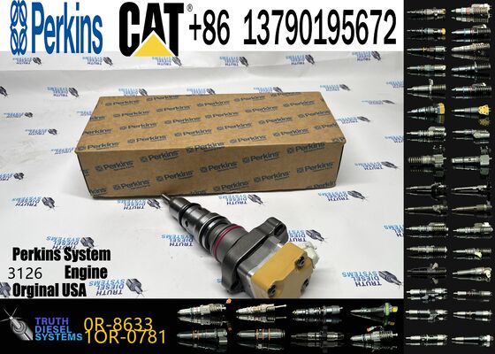 New High Quality Factory Price Common Rail Fuel Injector 0R-8633 0R8633 for CCaterpillar 3126 Engine