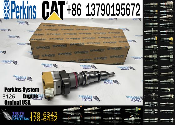 High Quality Excavator Parts Diesel Fuel Injector 178-6342 10R-1257 for Cat CCaterpillar Engine 3126 3126B 3126E