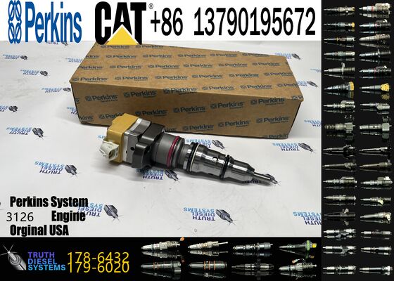 Diesel Fuel Injector for 3216 Excavator 3126E 3126B Common Rail Injector 178-6432 10R-9348 188-1320 10R-9237