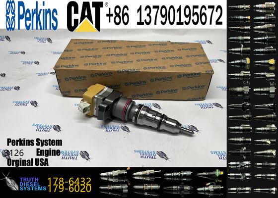 Diesel Fuel Injector for 3216 Excavator 3126E 3126B Common Rail Injector 178-6432 10R-9348 188-1320 10R-9237