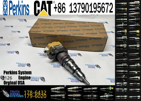 Diesel Fuel Injector for 3216 Excavator 3126E 3126B Common Rail Injector 178-6432 10R-9348 188-1320 10R-9237