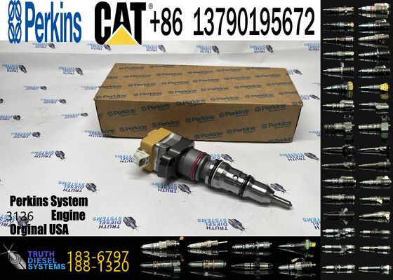 Affordable Excavator Engine Spare Parts Fuel Injector 0R-9348 183-6797 10R-1262 222-5965 188-1320 10R-0781 for CAT 3126 Engine