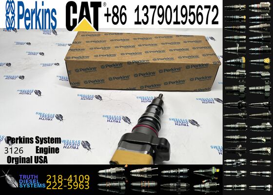 Fuel Injector 218-4109 222-5926 222-5963 222-5965 222-5968 222-5972 for CAT Excavator Engine 3126 3126B