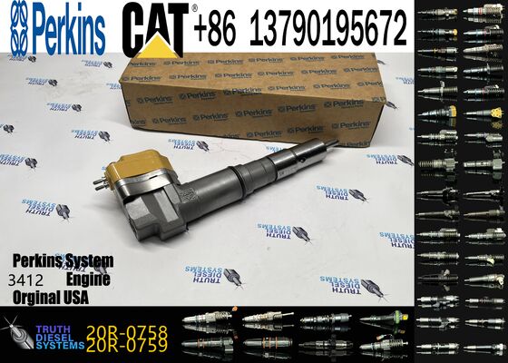 High Quality New Diesel Common Rail Marine Engine Injector 232-1167 174-7528 20R-0758 for 3126 Engine Parts