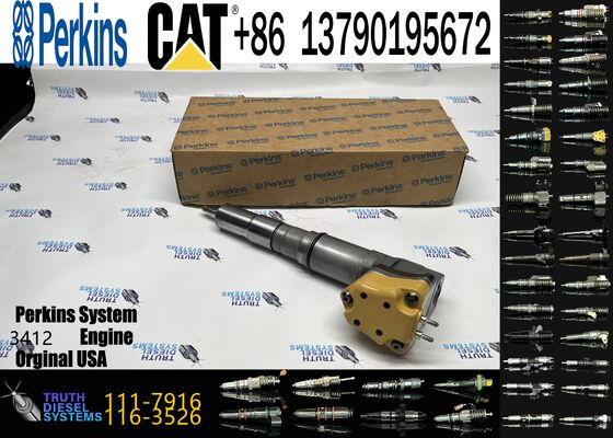 3408B 3412C Engines Part Injector 174-7527 174-7526 111-7916 59-0835 159-0836 Injector for Loader 990 3408 3412 5110B Excavators