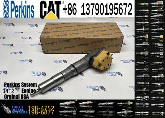 CAT 3412 Truck Engine Fuel Injector 198-4752 104-3377 20R-0759 for Spray Valve System Spare Parts