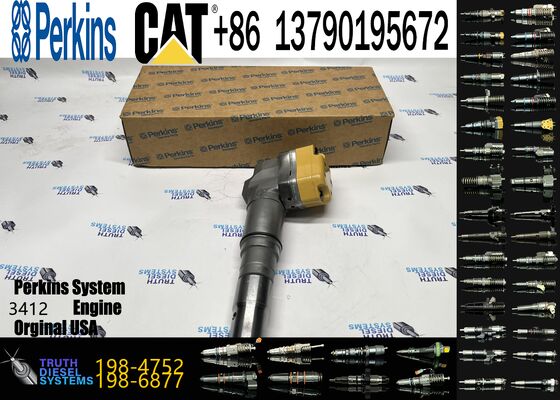 CAT 3412 Truck Engine Fuel Injector 198-4752 104-3377 20R-0759 for Spray Valve System Spare Parts