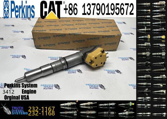 High Quality New Diesel Common Rail Marine Engine Injector 232-1167 174-7528 20R-0758 for 3126 Engine Parts