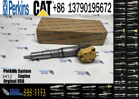 Fuel Injector 174-7526 232-1171 232-1183 20R-0758 10R-1267 10R-1266 1747526 20R-0758 for CAT 3412 3408 Engine