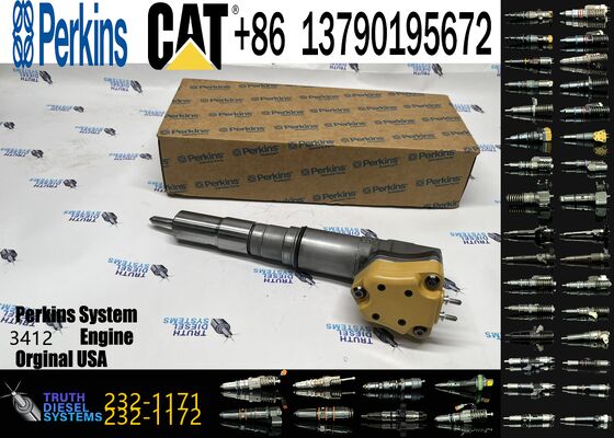 Fuel Injector 174-7526 232-1171 232-1183 20R-0758 10R-1267 10R-1266 1747526 20R-0758 for CAT 3412 3408 Engine